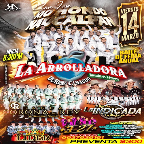 LA ARROLLADORA EN RÍO HONDO NAUCALPAN